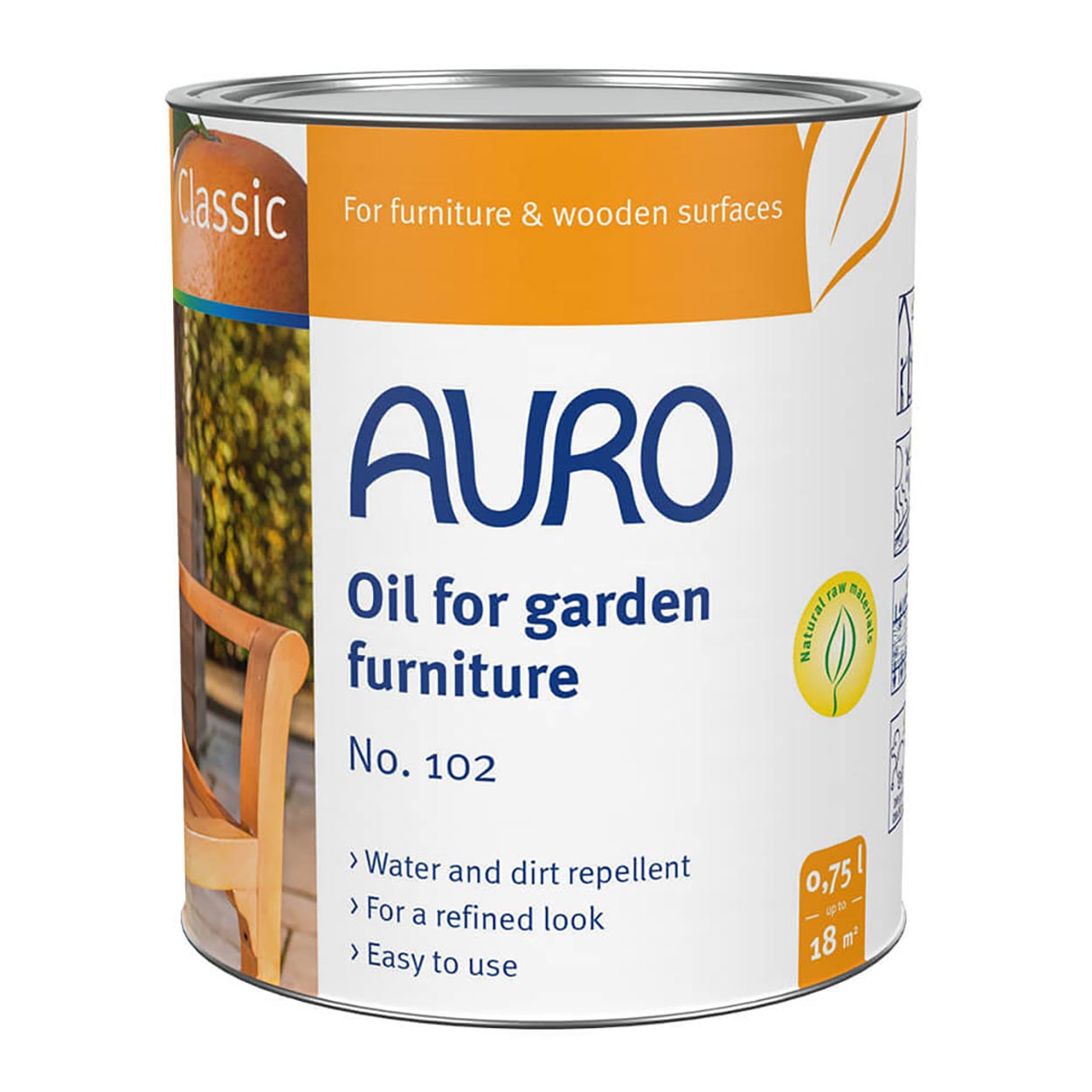 Auro 102 - Garden Furniture and Teak Oil