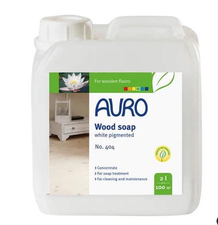 Auro 404 lye and soap wooden floors