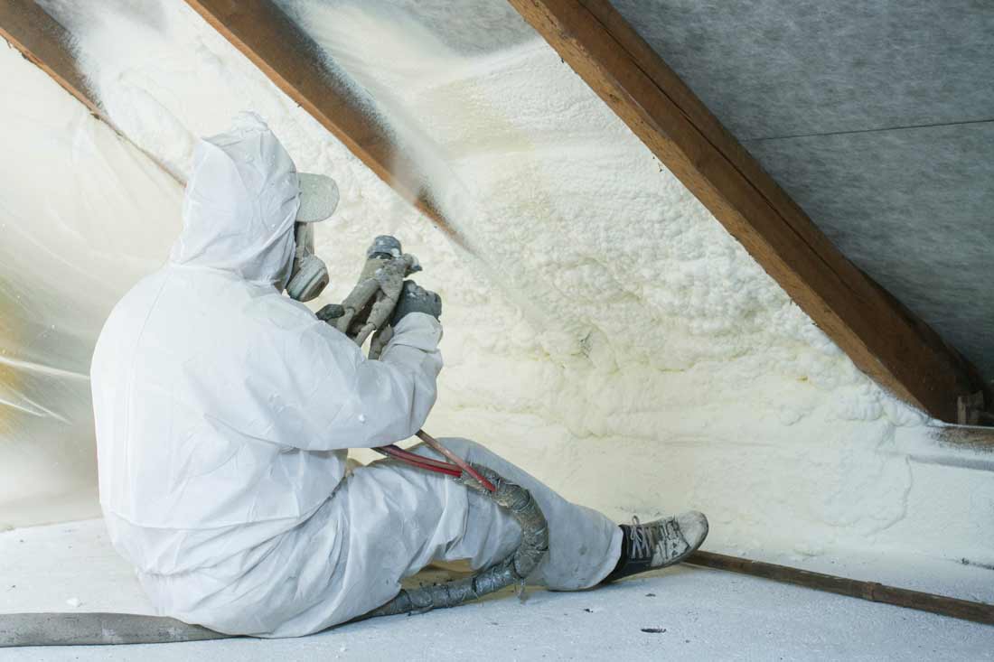 What is spray foam insulation for the home and is it worth it? - The Organic & Natural Paint Co