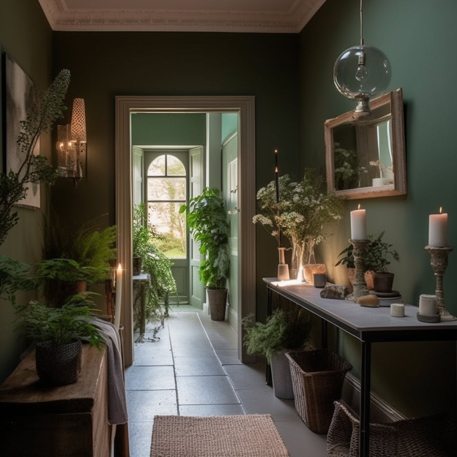 Embracing Green Wall Paints for a Vibrant and Tranquil Home