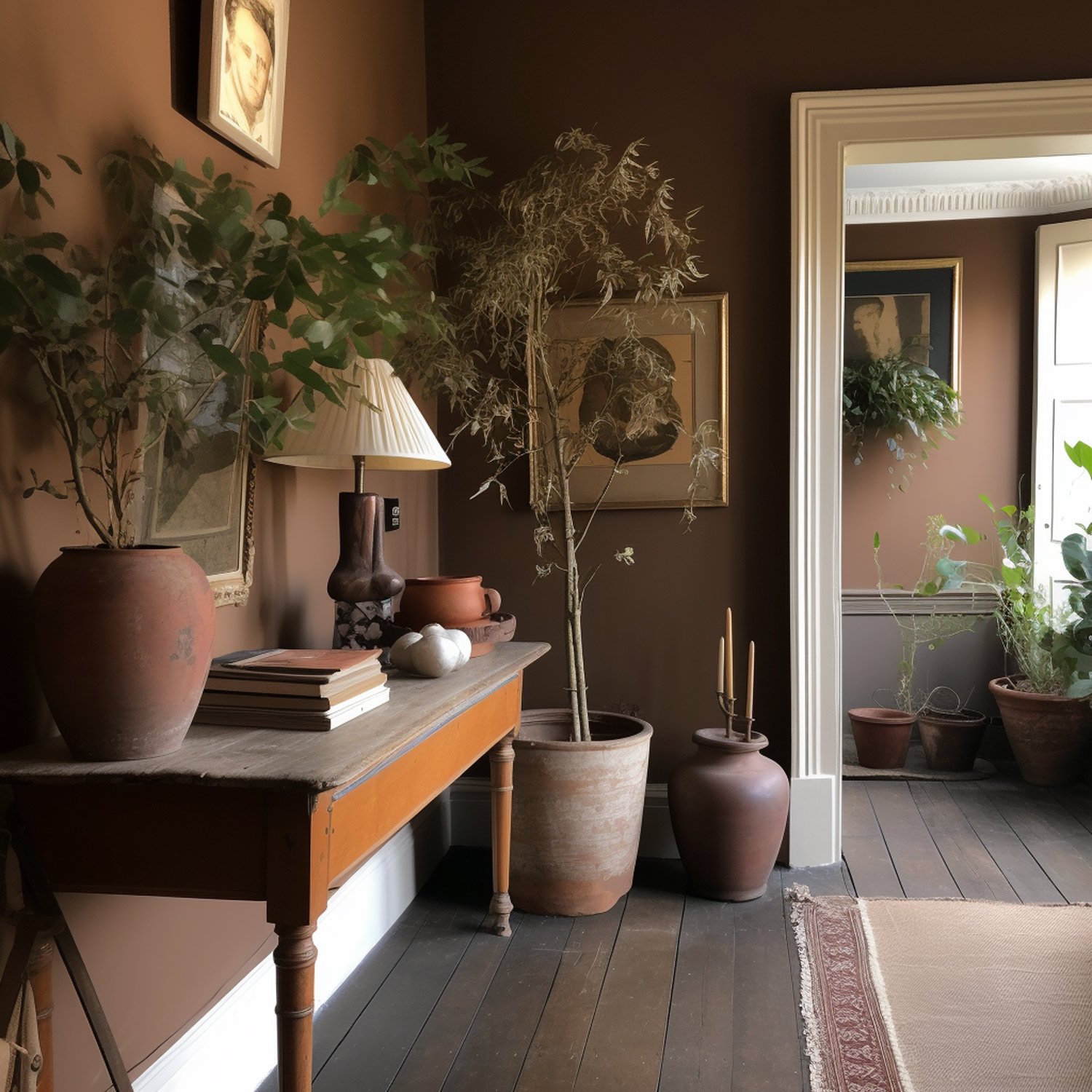 Embracing Earthy Hues: The Enduring Appeal of Brown Wall Paints