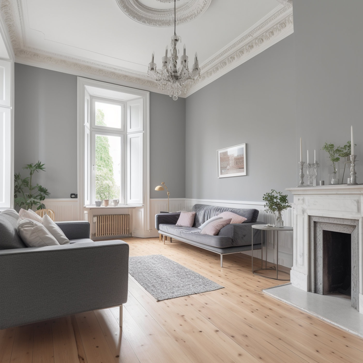 The Timeless Charm of Grey Interior Wall Paints