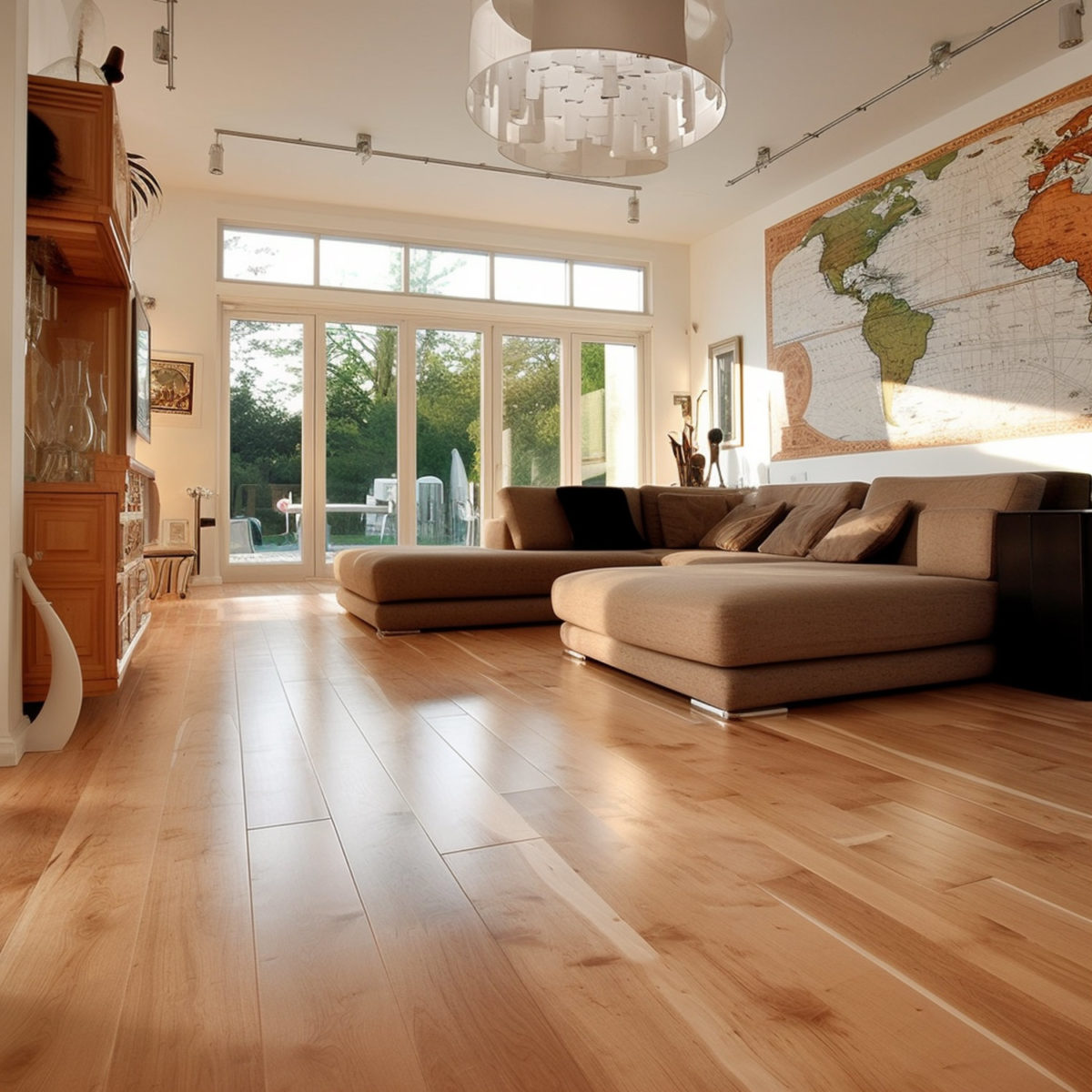 What is the best finish for wooden Maple floors, and is Maple a good