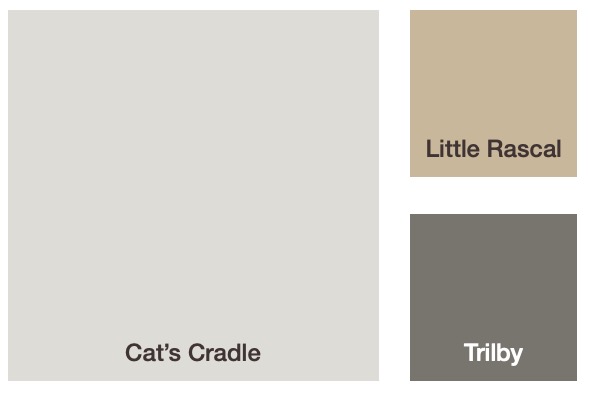 Neutral and grey paint colours