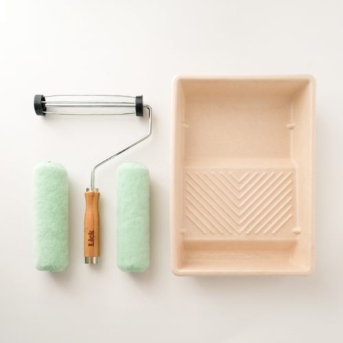 9" Paint Roller Sleeves Tray Set